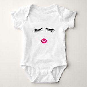 Body Para Bebé Palo de labios y pestañas