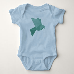 Body Para Bebé Paloma de Origami