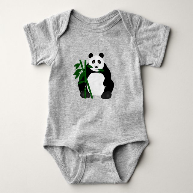 Body Para Bebé Panda Baby Bodysuit (Anverso)