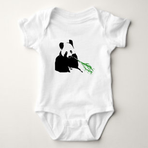 Body Para Bebé Panda Bear Diseños en paños para bebés