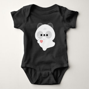 Body Para Bebé Panda de Amor Adorable