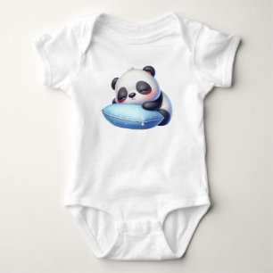 Body Para Bebé Panda de bebé dormido