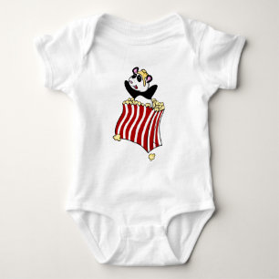 Body Para Bebé ¡Panda de las palomitas!