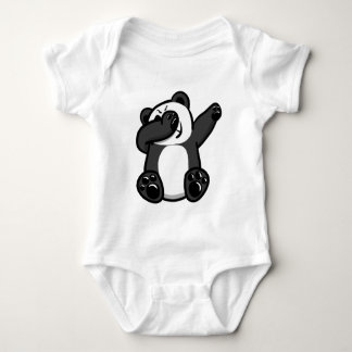 Body Para Bebé Panda de los animales que frota