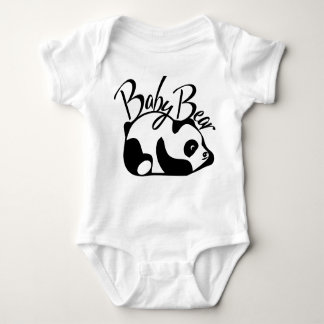 Body Para Bebé panda del oso del bebé