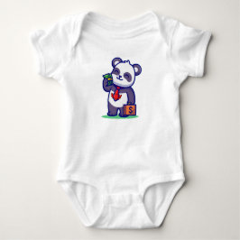 Body Para Bebé panda divertido te ama niños