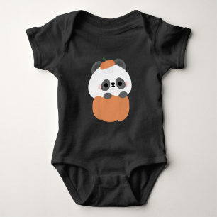 Body Para Bebé Panda Halloween