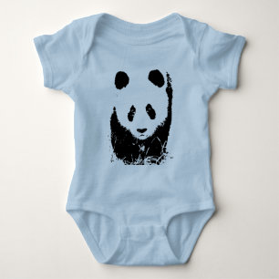 Body Para Bebé Panda Pop Art