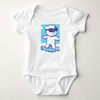 Body Para Bebé Panda Print Baby Bodysuit
