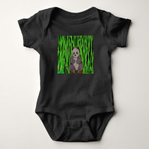 Body Para Bebé Panda (vívido) - Bodysuit de bebé