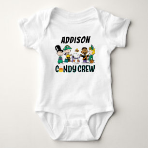 Body Para Bebé Pandilla de Dulces de Peanuts para Halloween