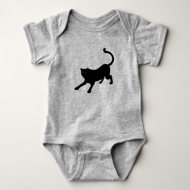 Body Para Bebé Panther Baby Bodysuit (Anverso)