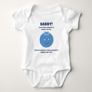 Body Para Bebé ¡Papá de la sorpresa! ¡Contar con al recién nacido