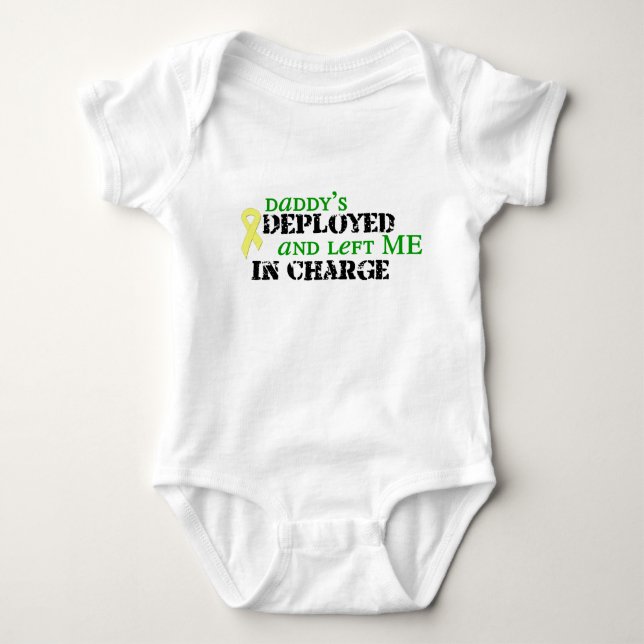 Body Para Bebé Papá desplegado (Anverso)