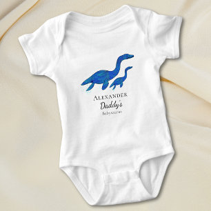Body Para Bebé Papá Dinosaurio y Bebé Personalizados