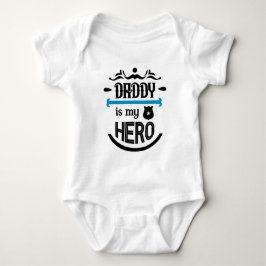 Body Para Bebé Papa Es Mi Héroe Baby Bodysuit