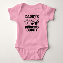 Body Para Bebé papá gracioso bebe a compadre unisex