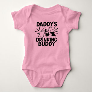 Body Para Bebé papá gracioso bebe a compadre unisex