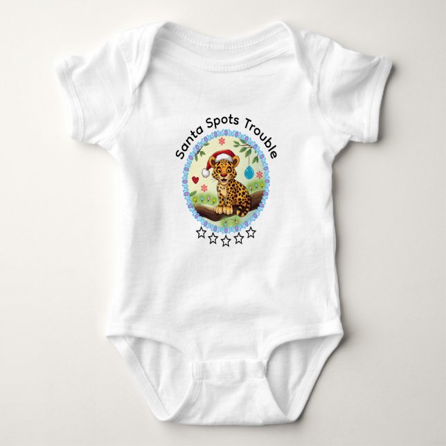 Body Para Bebé Papá Noel (Anverso)