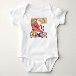 Body Para Bebé Papá Noel motero