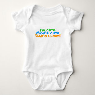 Body Para Bebé ¡Papá tiene suerte!