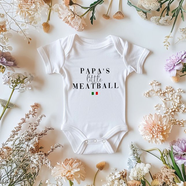 Body Para Bebé Papas | Traje de bebé italiano (Subido por el creador)