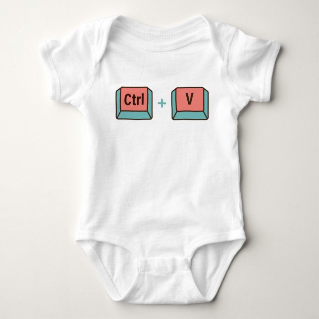 Body Para Bebé Papel de papá y bebes de Othello (Anverso)