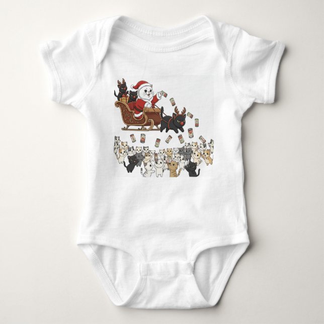 Body Para Bebé Paper&Pukku Merry Christmas! (Anverso)