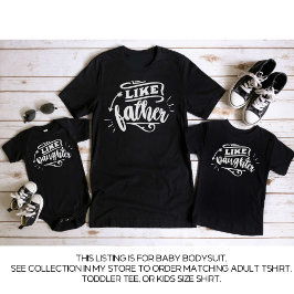 Body Para Bebé Papi negro y yo coincidiendo con hija de padre