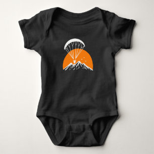 Body Para Bebé Paramotor Retro Vintage