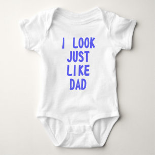 Body Para Bebé Parezco apenas papá