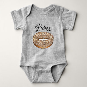Body Para Bebé Paris Brest Choux Pastry Patisserie Francia