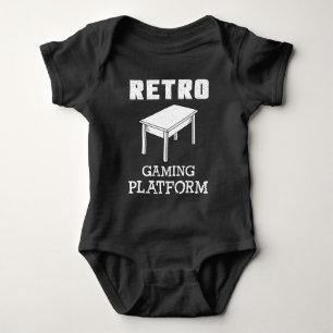 Body Para Bebé Parodia original retra del juego para los amantes