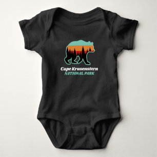 Body Para Bebé Parque nacional Cabo Krusenstern Alaska Bear Retro