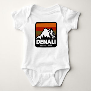 Body Para Bebé Parque nacional Denali Regalo de Alaska Retro