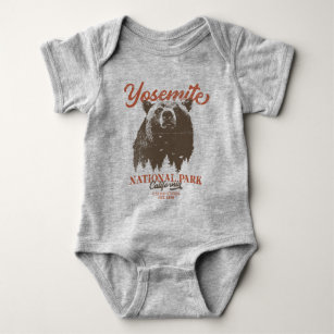 Body Para Bebé Parque nacional Yosemite Grizzly Bear California