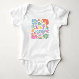 Body Para Bebé Pascua Cristiana Boho