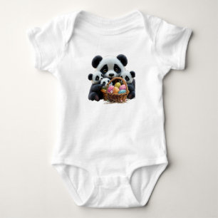 Body Para Bebé Pascua del Oso Panda
