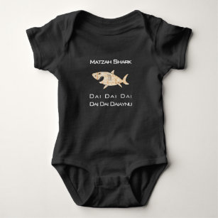 Body Para Bebé Pascua Matzah Traje de bebé para niños tiburones