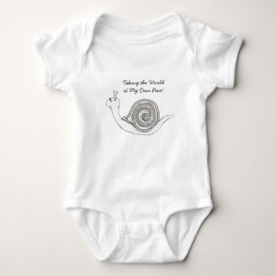 Body Para Bebé Paso de tortuga Onsie/enredadera infantiles