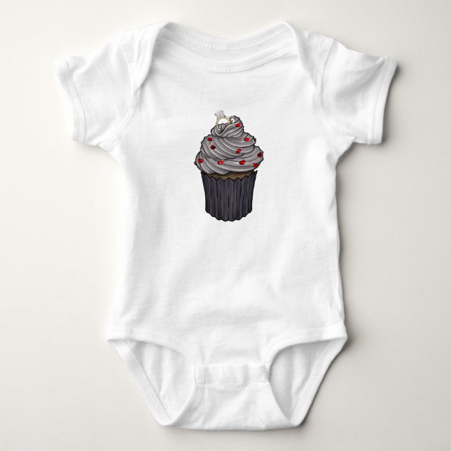Body Para Bebé Pastel de propuesta dulce (Anverso)