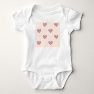 Body Para Bebé Pastel Love Hearts