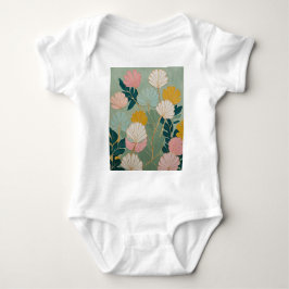 Body Para Bebé Pastel Scallop Dance