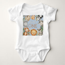 Body Para Bebé Pastel Tropical Salvaje Una Selva Animales Safari