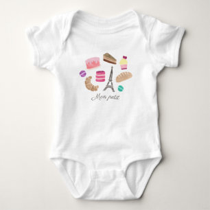 Body Para Bebé Pastelería Francesa Cuta