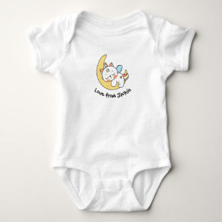 Body Para Bebé Patas y Sueños