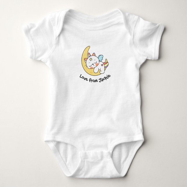 Body Para Bebé Patas y Sueños (Anverso)