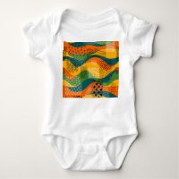 Patchwork de moda: Undulating Abstract Art