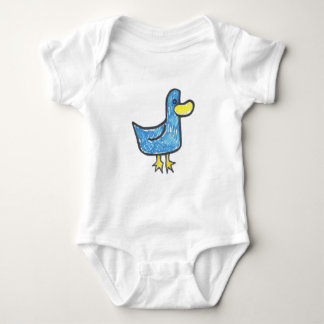 Body Para Bebé Pato azul que es Quacktastic