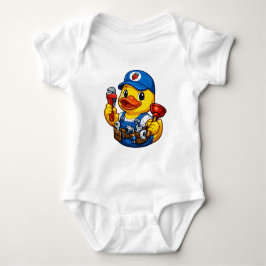 Body Para Bebé Pato de Goma Fontanero